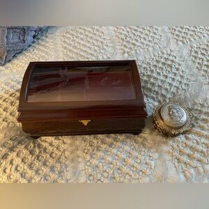 Antique Jewelry Box Set